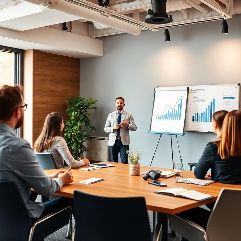 Creducation Advanced team delivering a financial workshop